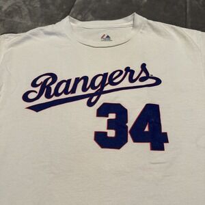 VTG Nolan Ryan Texas Rangers Majestic Sportswear XL Houston Astros‎ Alvin #34